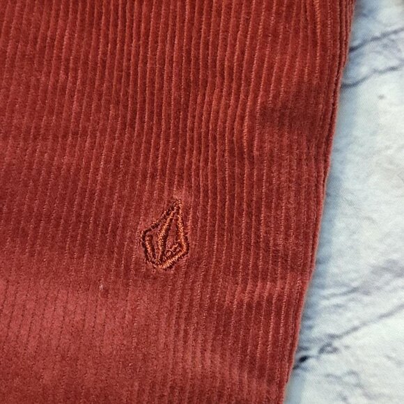Volcom Burgundy corduroy Stoned Bootleg 27 #corduroy #corduroylove - Picture 4 of 7
